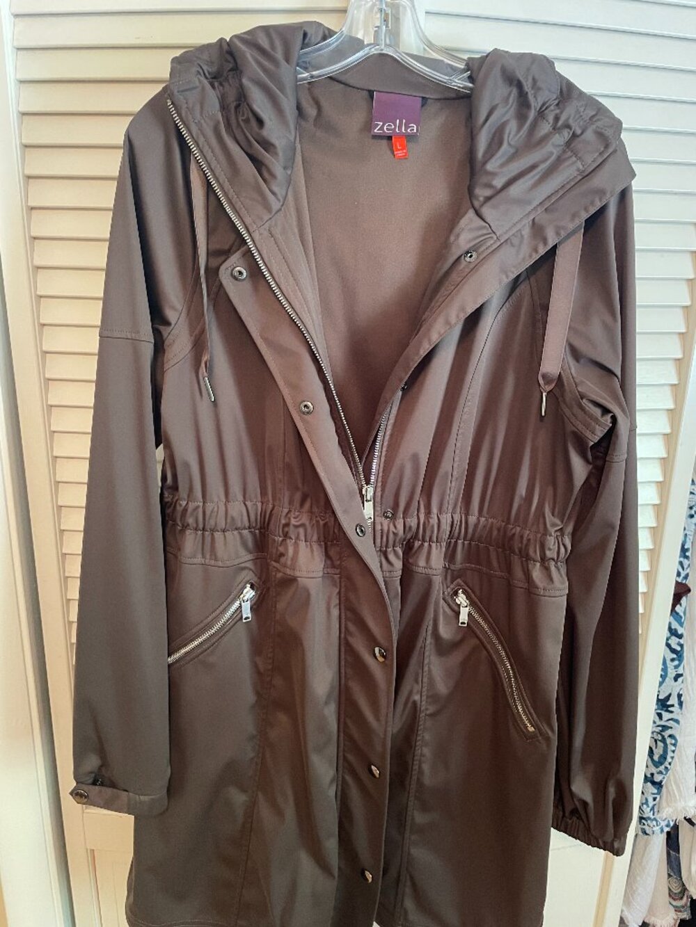 Utility brown and hip jacket size L.